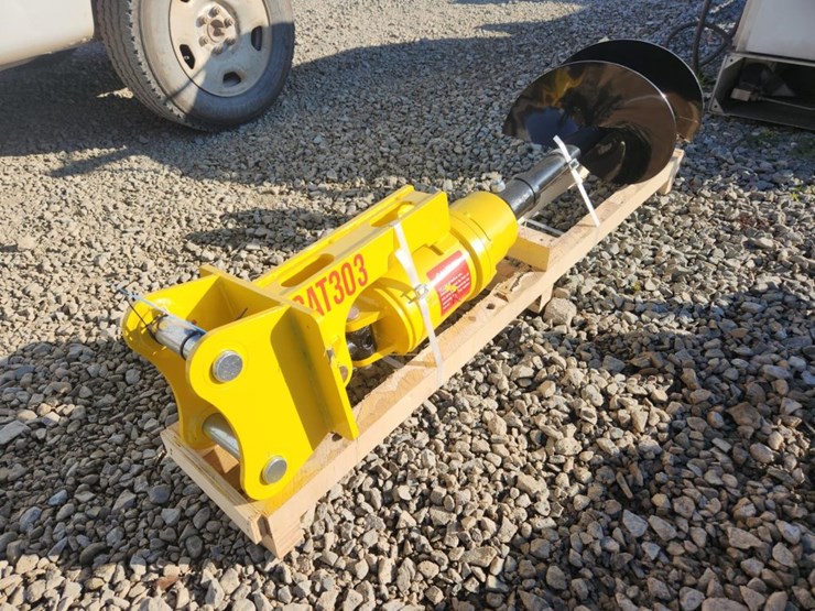 #6018-•-unused-mini-excavator-auger-attachment-image-3