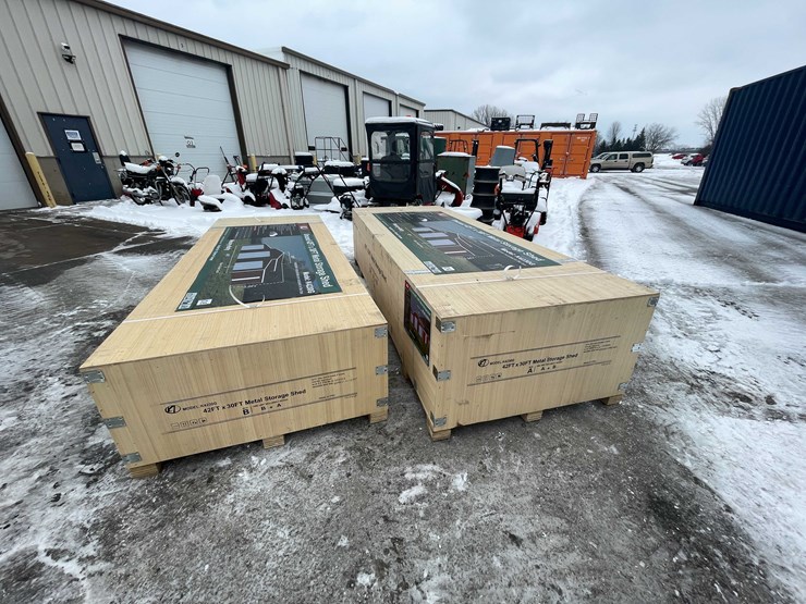 #2007-•-unused-42'-x-30'-metal-storage-shed-(o12)-image-4