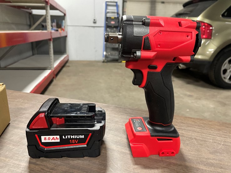 #2069-•-milwaukee-compatible-18v-impact-wrench-with-battery-(cw)-image-1