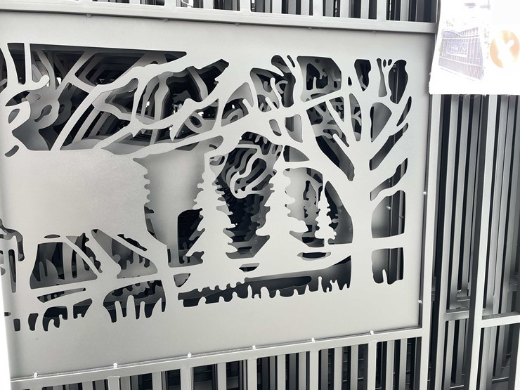 #4047-•-metal-farm-driveway-gate-(o12)-image-7