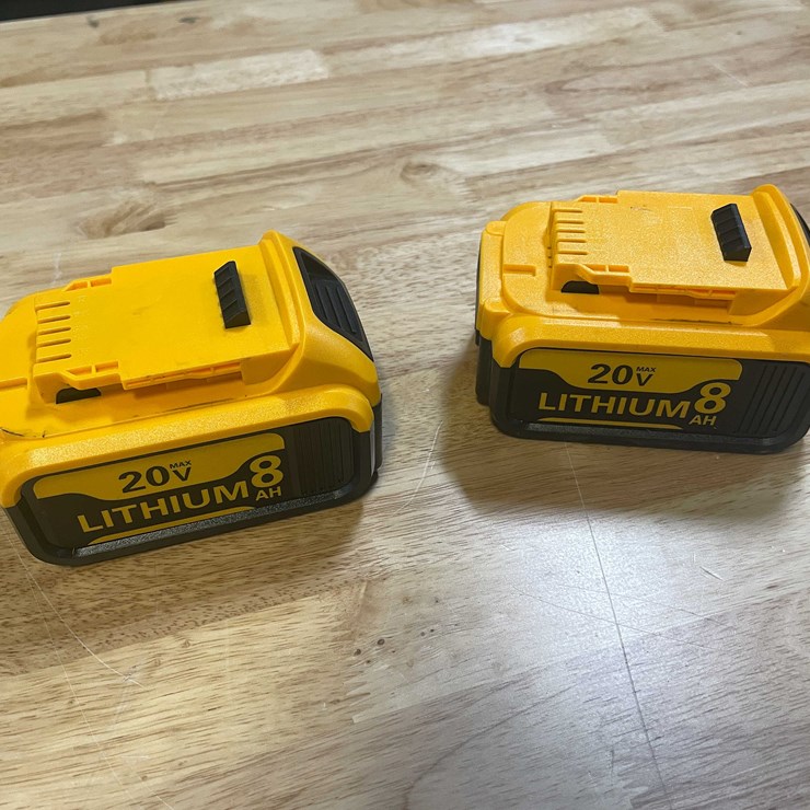 #2030 • (2) 20V DeWalt Compatible Batteries (PR12)