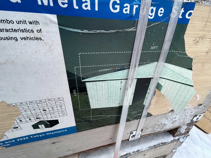 #4063-•-unused-30’-x-30’-steel-metal-garage-(o11)-image-8