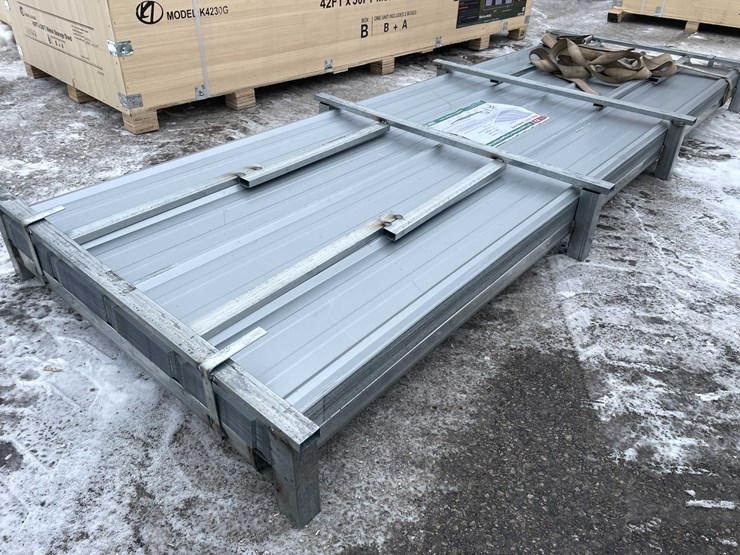 #4041-•-10'-long-galvalume-corrugated-steel-panel-(o12)-image-4