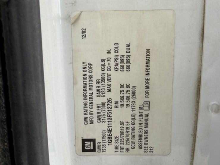 #30699-•-2003-chevrolet-c4500-single-axle-service-truck-image-22