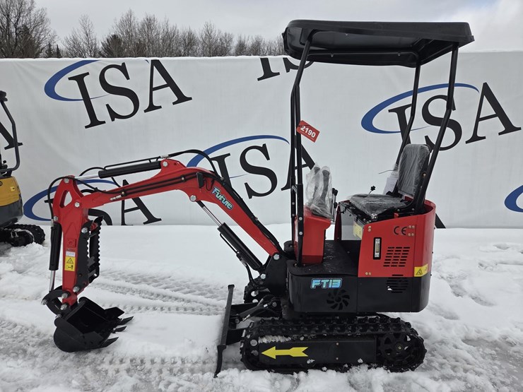 #2191-•-unused-future-ft13-mini-excavator-image-2