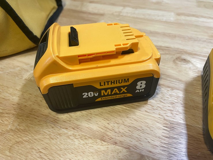 #2037-•-dewalt-compatible-20v-cordless-impact-driver-and-hammer-drill-with-(2)-8ah-batteries-and-battery-charger-in-carrying-case-(pr12)-image-19