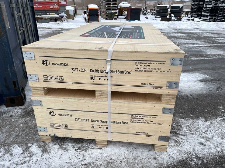 #2017-•-33'-x-25'-double-garage-steel-barn-(o12)-image-3