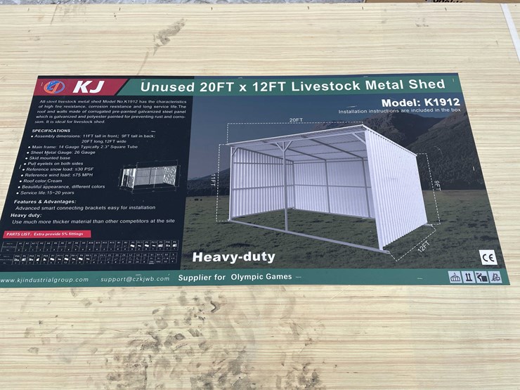 #4052-•-20'-x-12'-livestock-metal-shed-(o12)-image-1