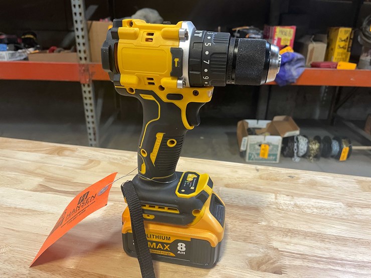 #2036-•-dewalt-compatible-20v-cordless-hammer-drill-and-battery-(pr12)-image-1