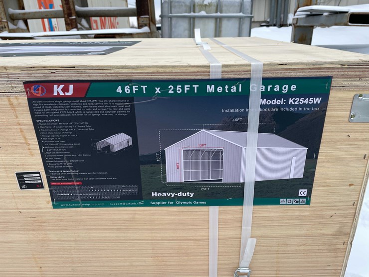 #2016-•-46'-x-25'-metal-garage-(o12)-image-1