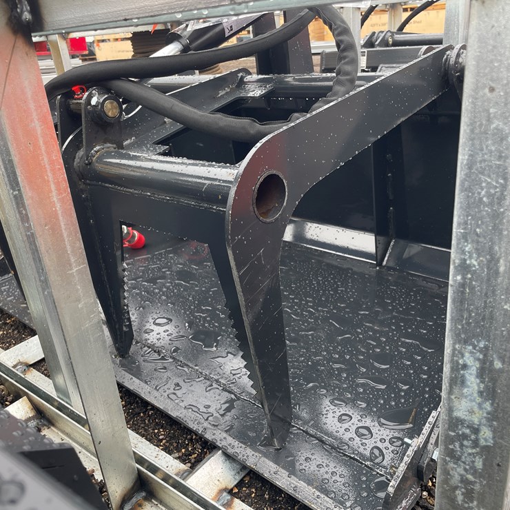 #1164 • Unused, Landhonor Mini Skidsteer Grapple Bucket