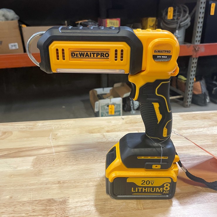 #2041 • DeWalt Compatible 20V Cordless LED Worklight (PR12)
