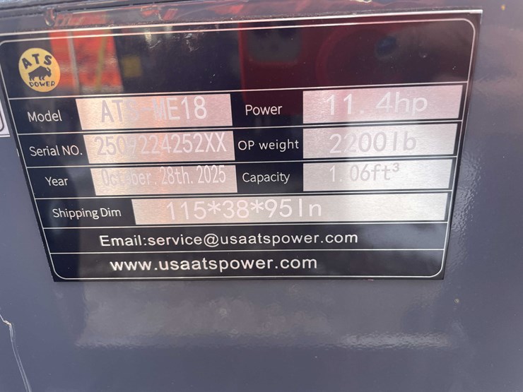 #4031-•-2025-unused-me18-mini-excavator-(o9)-image-10