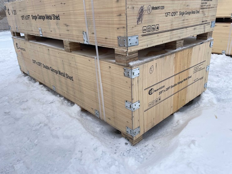 #4023-•-23'-x-22'-double-garage-metal-shed-(o10)-image-8