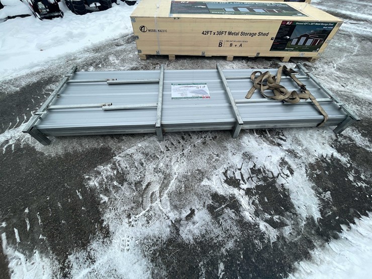 #4041-•-10'-long-galvalume-corrugated-steel-panel-(o12)-image-5