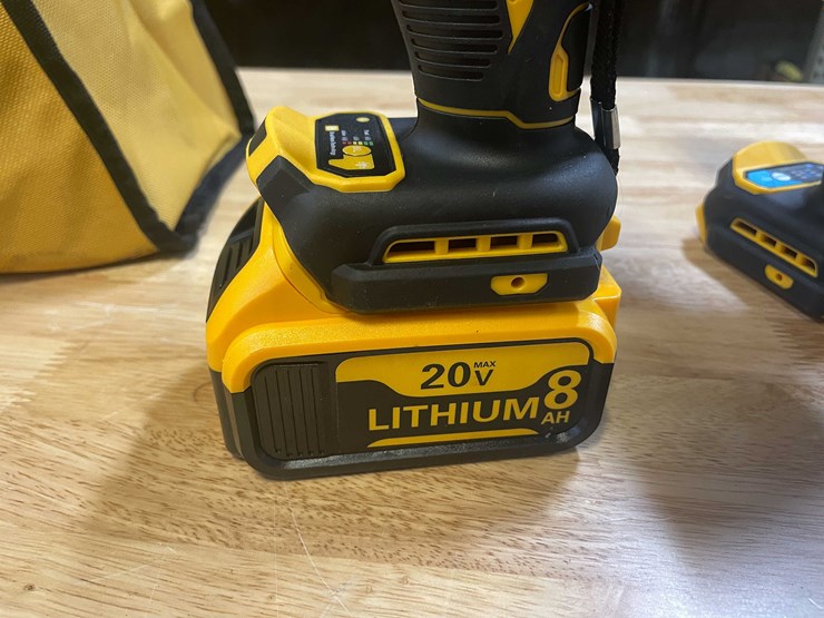 #2037-•-dewalt-compatible-20v-cordless-impact-driver-and-hammer-drill-with-(2)-8ah-batteries-and-battery-charger-in-carrying-case-(pr12)-image-15