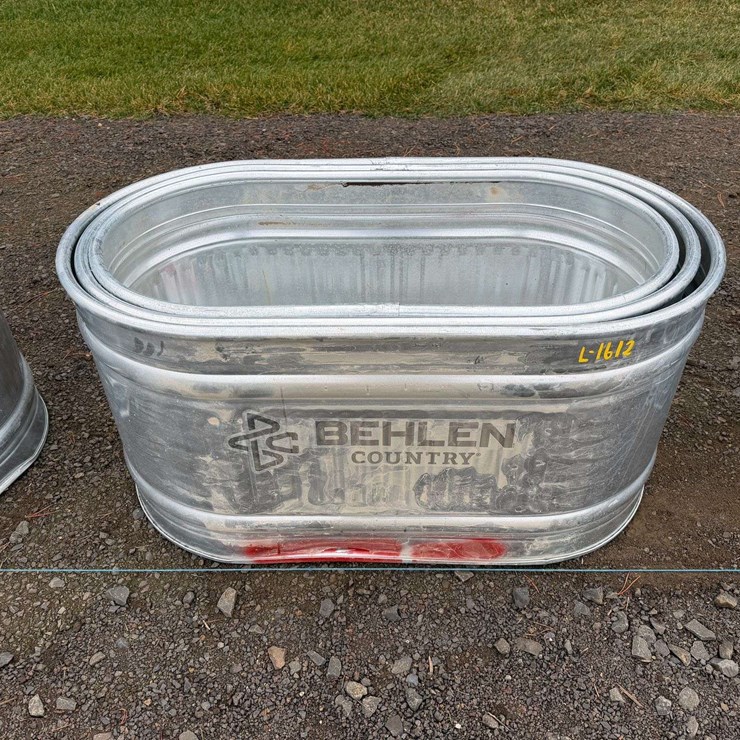 Behlen Country Galvanized Round End Stock Tanks - Factory Defect/Damaged