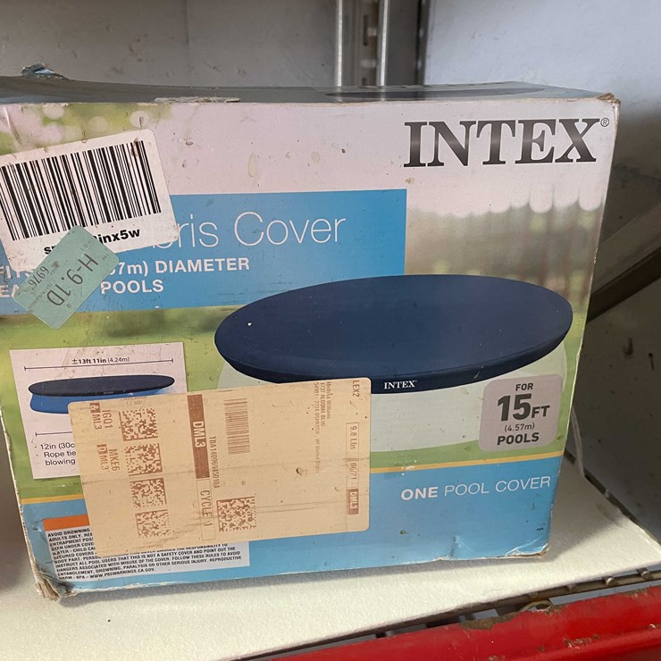 #4080 • Intex Pool Cover For 15' Pool (CW)