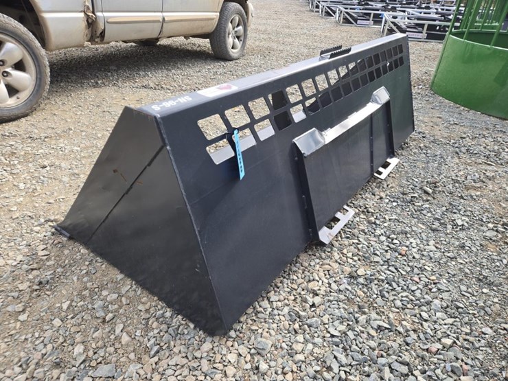 #6001-•-unused-96"-stout-skid-steer-snow-bucket-image-4