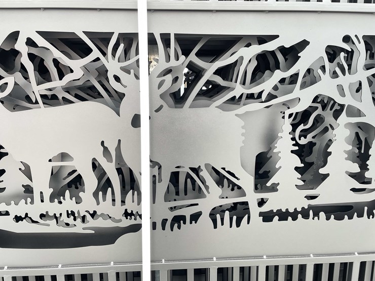 #4047-•-metal-farm-driveway-gate-(o12)-image-6