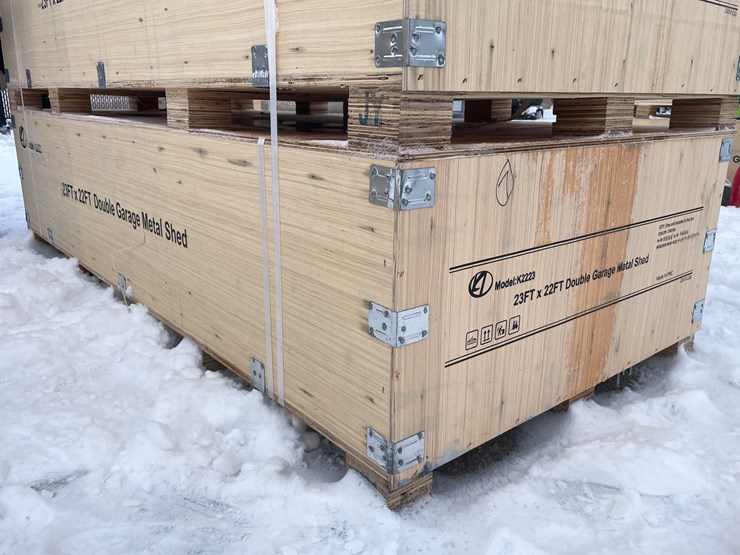 #4025-•-23'-x-22'-double-garage-metal-shed-(o10)-image-8