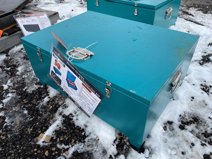 #1464-•-unused,-landhonor-ratchet-tie-down-&-flat-pack-tool-box-image-1