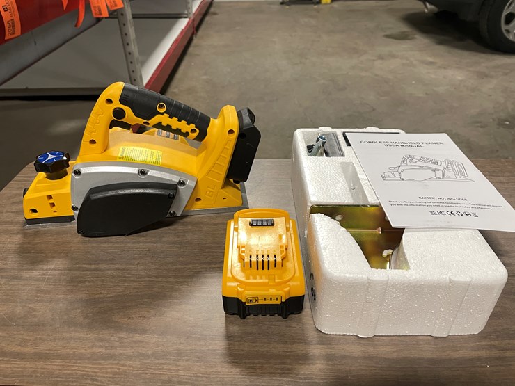 #2063-•-dewalt-compatible-20/60-v-cordless-wood-planer-(cw)-image-2