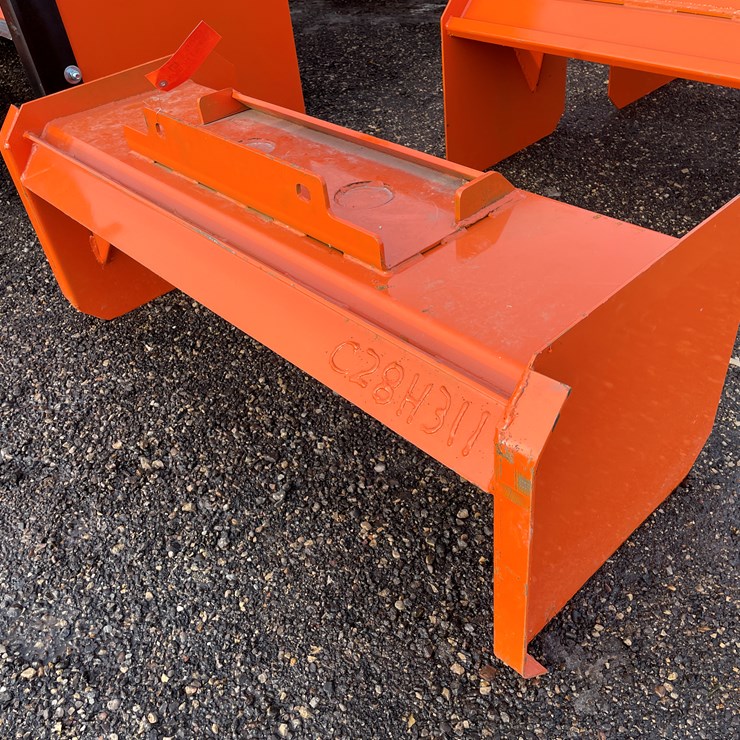 #1305 • Mini Skidsteer Snow Pusher