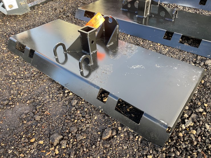 #1178-•-unused,-skidsteer-gooseneck-hitch-receiver-image-1