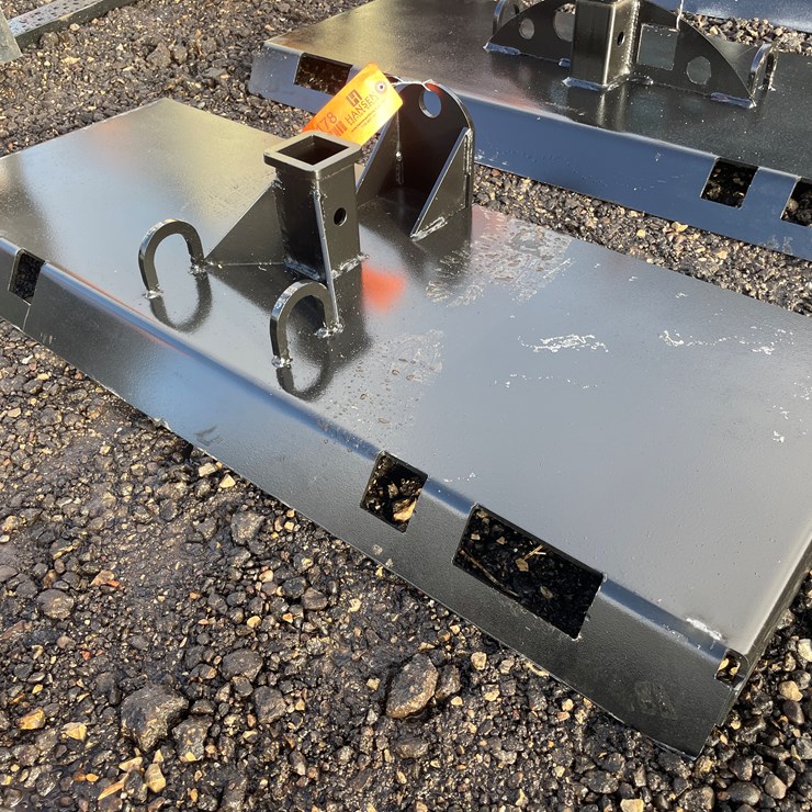 #1178 • Unused, Skidsteer Gooseneck Hitch Receiver