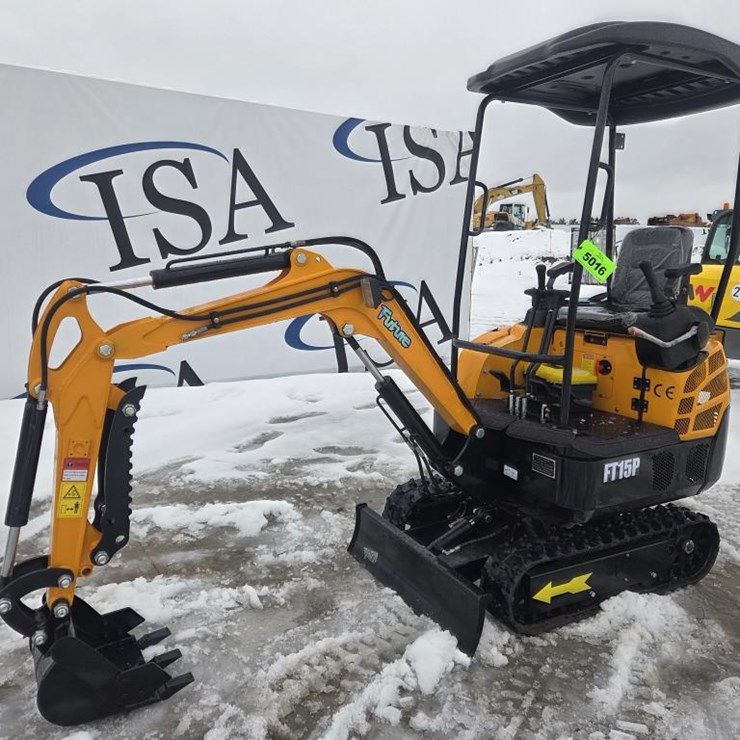 #5016 • Unused Future FT15P Mini Excavator
