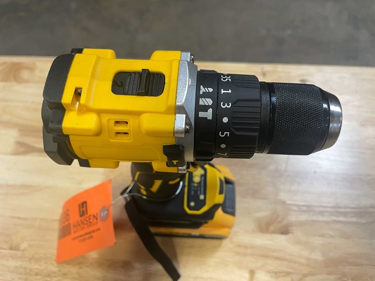 #2036-•-dewalt-compatible-20v-cordless-hammer-drill-and-battery-(pr12)-image-4