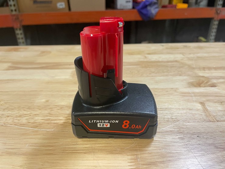 #2043-•-(2)-milwaukee-compatible-12v-8.0ah-batteries-(pr11)-image-2