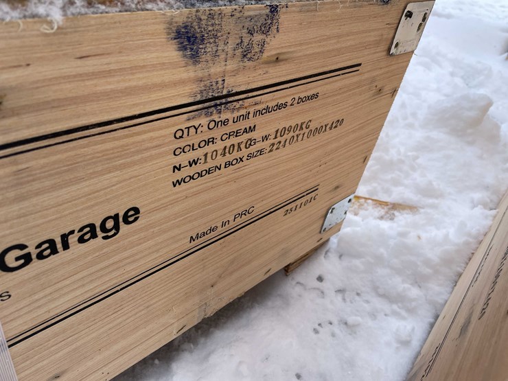 #4018-•-45'-x-25'-double-garage-steel-barn-shed-(o10)-image-9