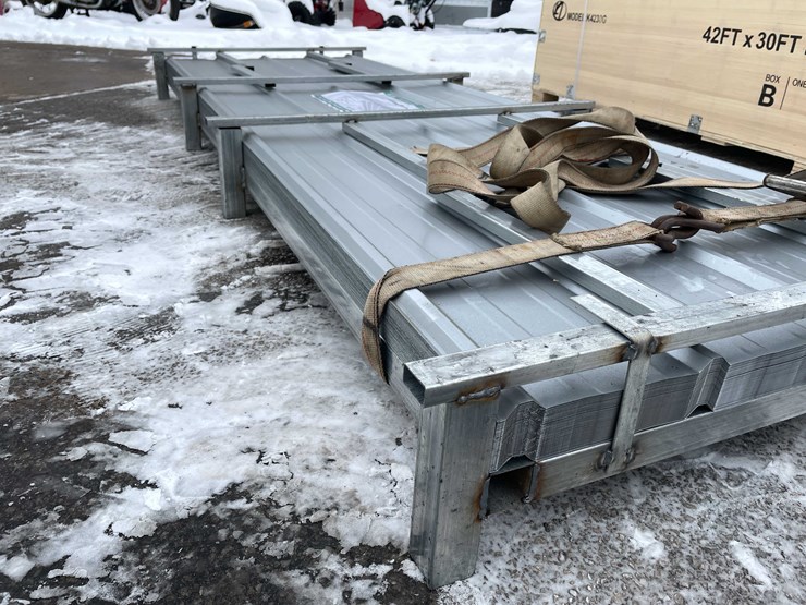 #4041-•-10'-long-galvalume-corrugated-steel-panel-(o12)-image-6