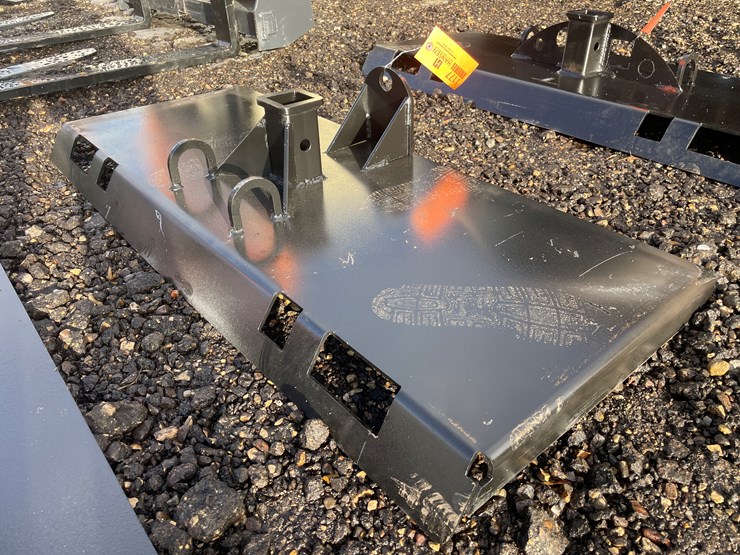 #1177-•-unused,-skidsteer-gooseneck-hitch-receiver-image-1