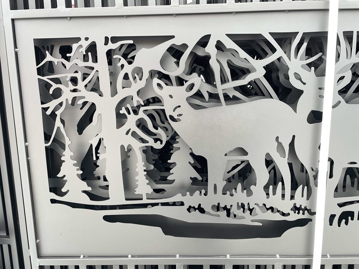 #4047-•-metal-farm-driveway-gate-(o12)-image-5