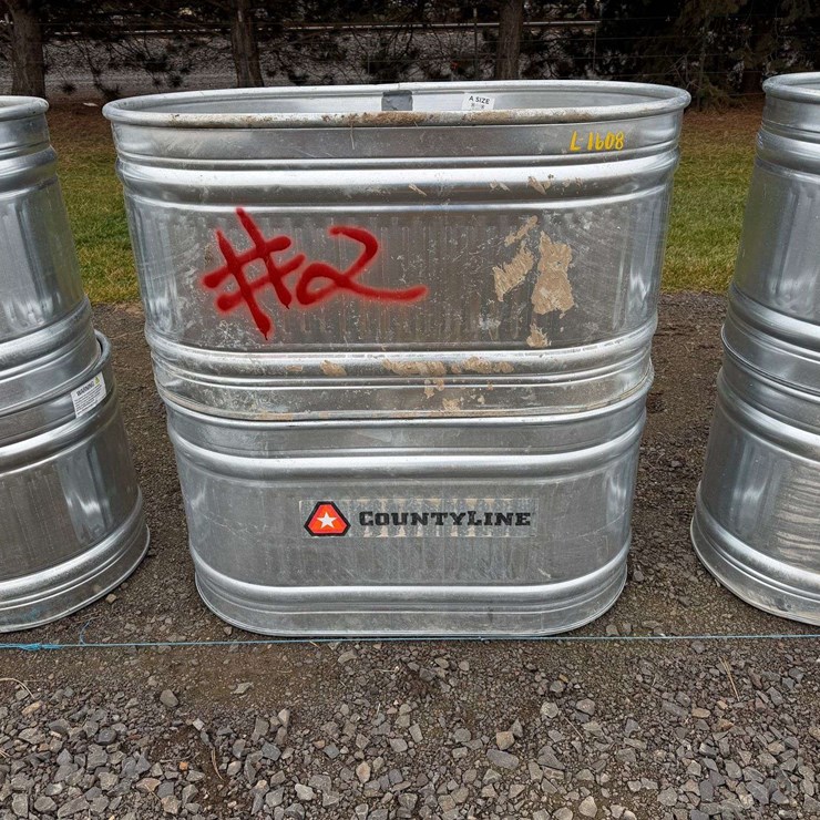 Behlen Country Galvanized Round End Stock Tanks - Factory Defect/Damaged