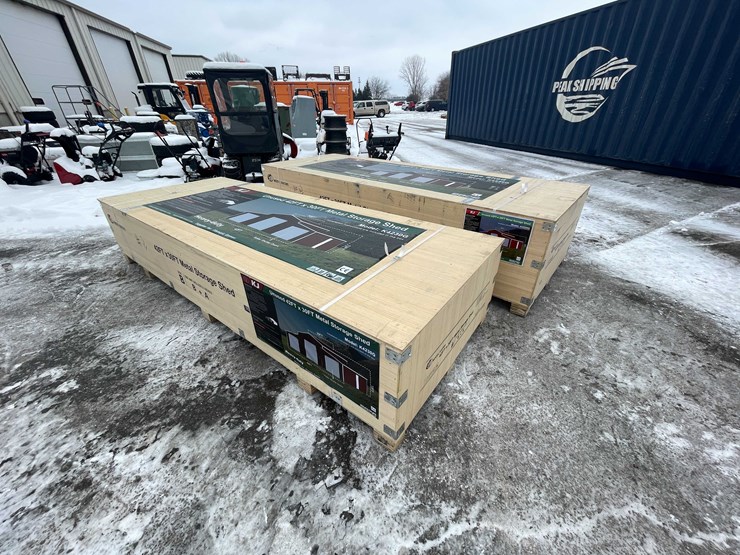 #2007-•-unused-42'-x-30'-metal-storage-shed-(o12)-image-3