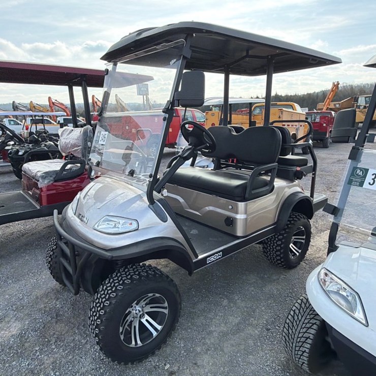 #30688 • ICON 4 PASSENGER ELECTRIC GOLF CART