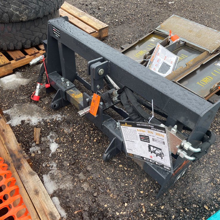 #1462 • Unused, Landhonor Skidsteer 3 Point Hitch Adapter