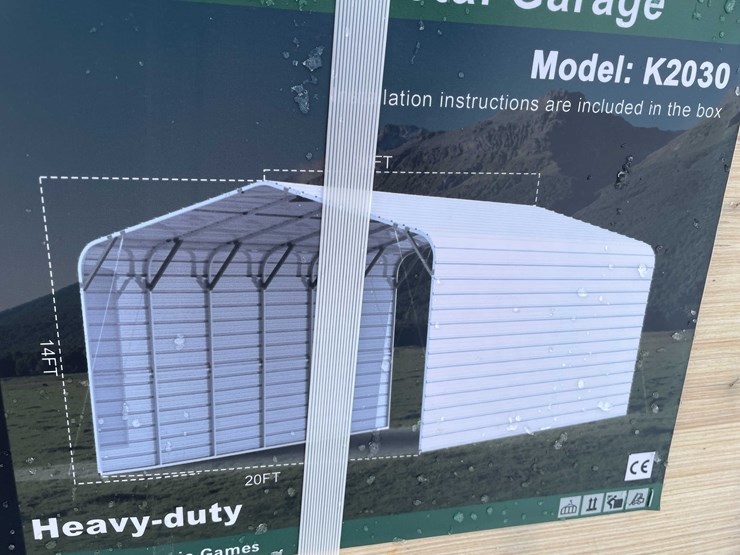 #4016-•-20'-x-30'-metal-garage-(o10)-image-4