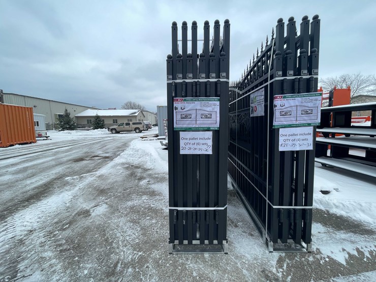 #4047-•-metal-farm-driveway-gate-(o12)-image-3