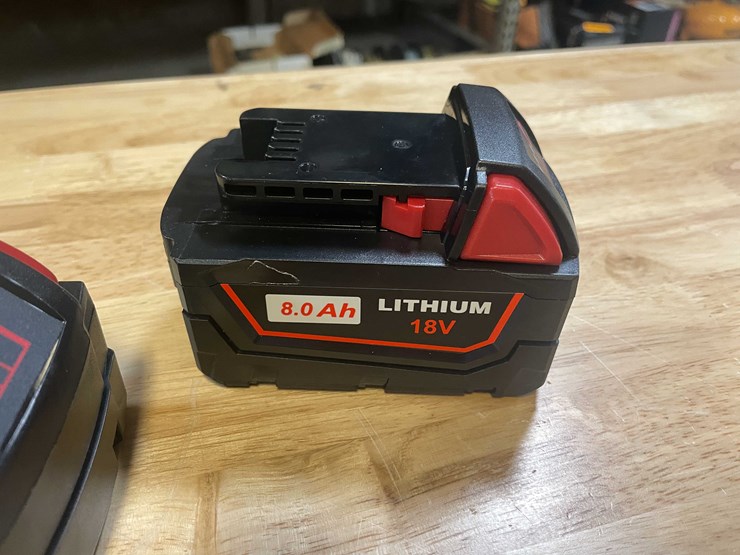 #2044-•-(2)-milwaukee-compatible-18v-8.0ah-batteries-(pr11)-image-2