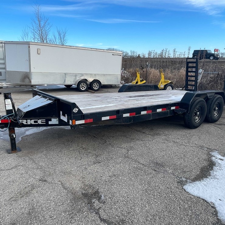 #1993 • 2021 Rice 14k Equipt Trailer (Has WI Title) (OF)