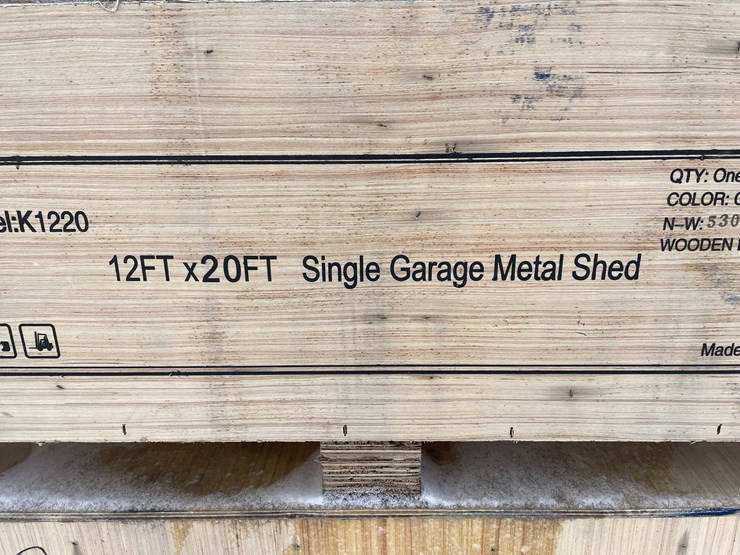 #4022-•-12"-x-20"-single-garage-metal-shed-(o10)-image-4