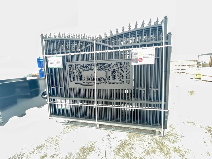 #4047-•-metal-farm-driveway-gate-(o12)-image-2