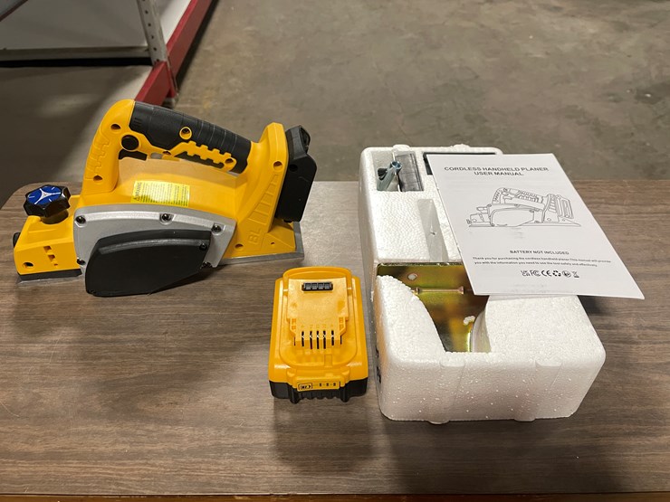 #2063-•-dewalt-compatible-20/60-v-cordless-wood-planer-(cw)-image-1