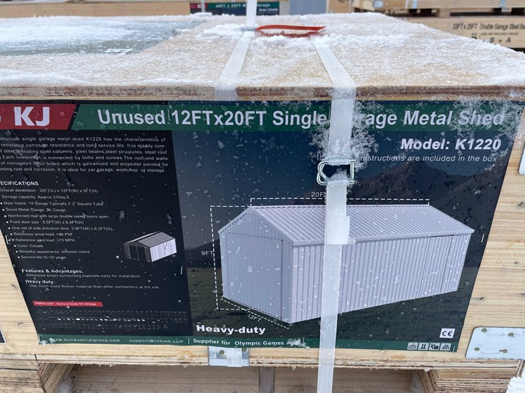 #4022-•-12"-x-20"-single-garage-metal-shed-(o10)-image-1