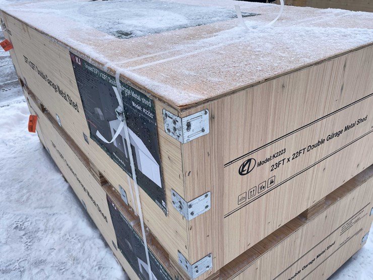 #4024-•-23'-x-22'-double-garage-metal-shed-(o10)-image-6